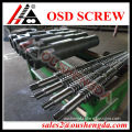 PP PE recycling screw barrel for extruder machine